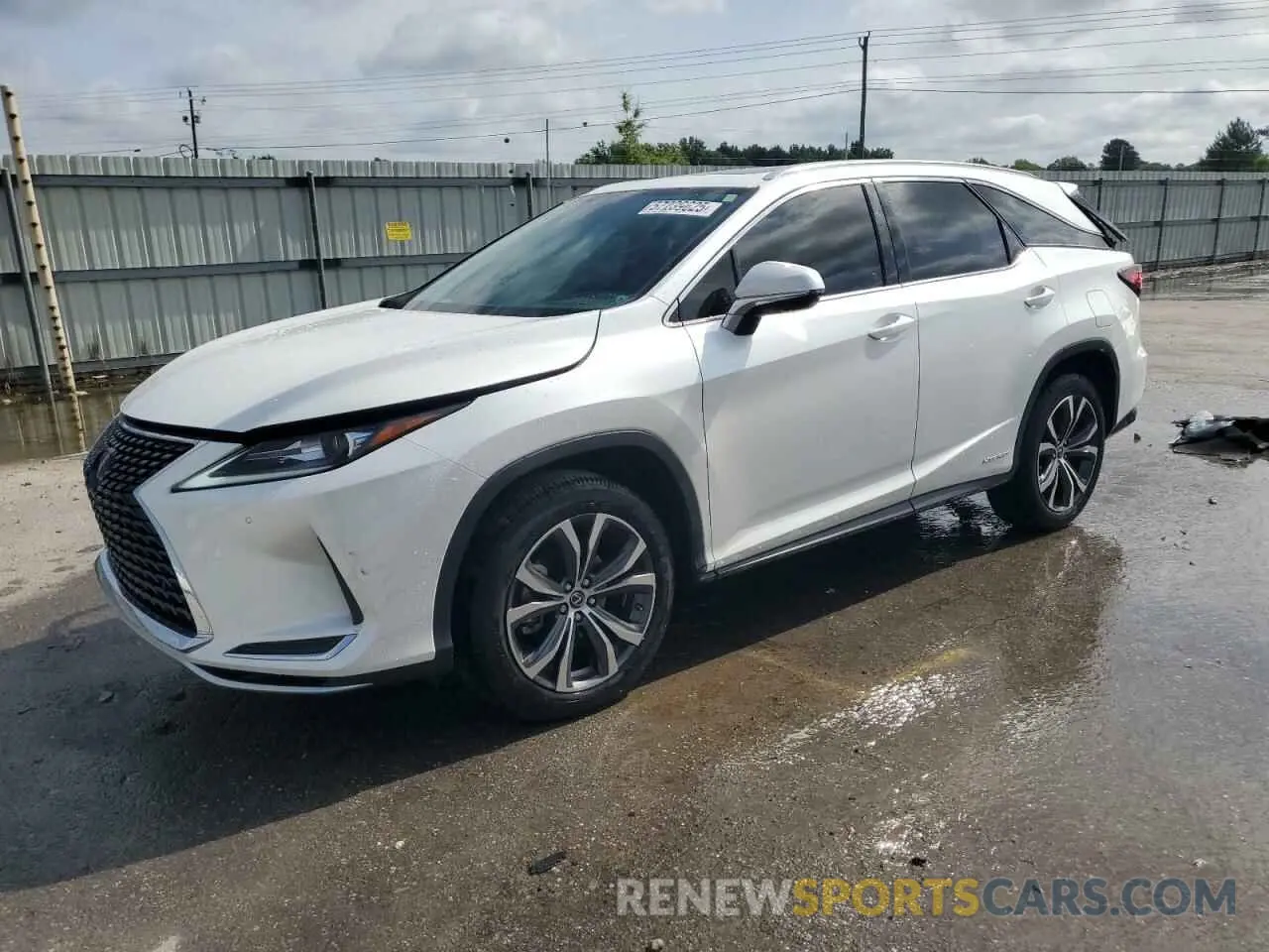 1 Photograph of a damaged car JTJHGKFA1L2015297 LEXUS RX450 2020