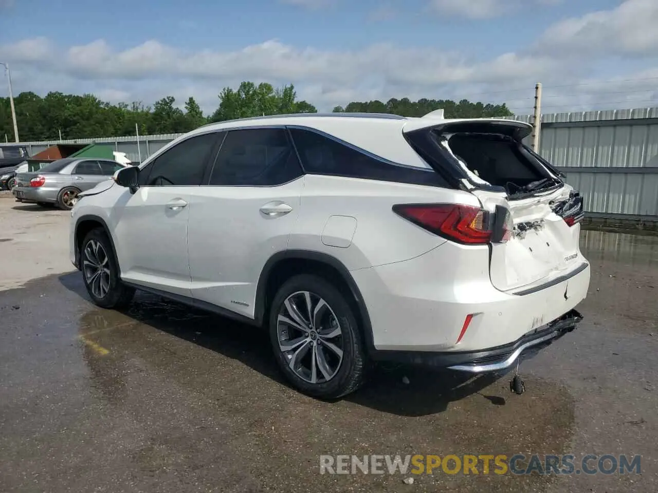 2 Photograph of a damaged car JTJHGKFA1L2015297 LEXUS RX450 2020