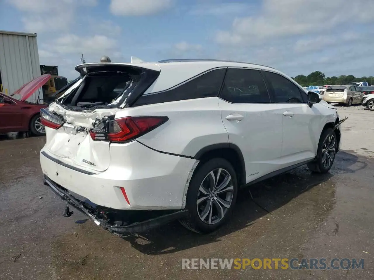 3 Photograph of a damaged car JTJHGKFA1L2015297 LEXUS RX450 2020