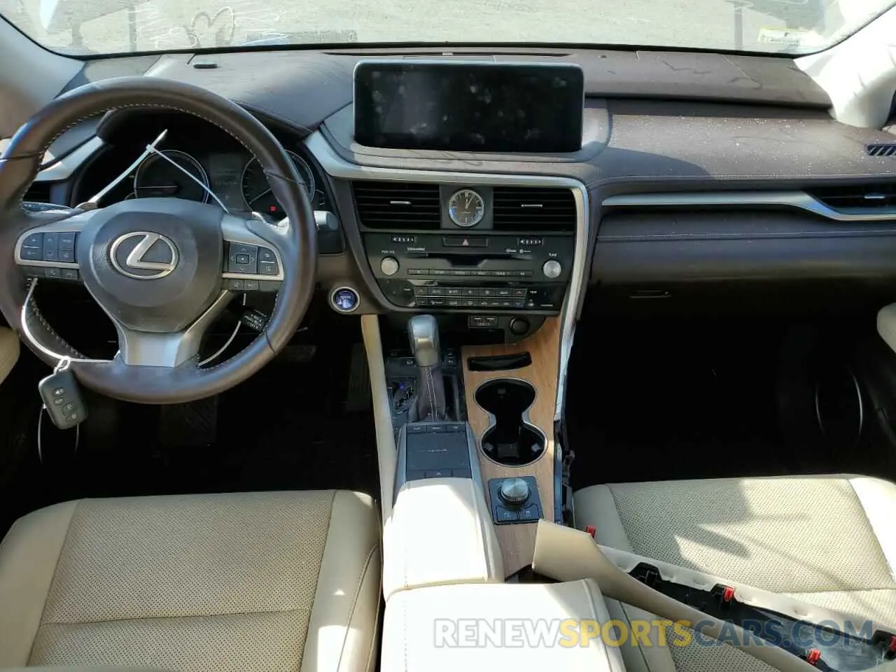 8 Photograph of a damaged car JTJHGKFA2L2014983 LEXUS RX450 2020