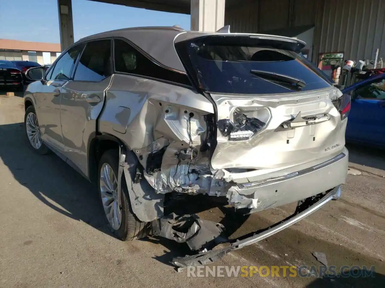 3 Photograph of a damaged car JTJJGKFA3L2011916 LEXUS RX450 2020