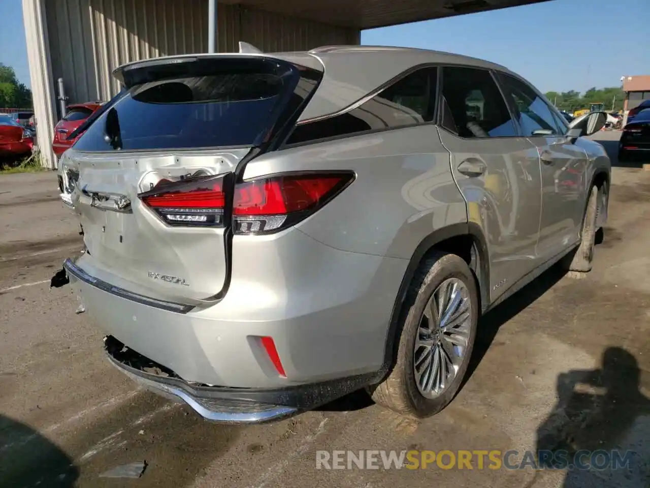 4 Photograph of a damaged car JTJJGKFA3L2011916 LEXUS RX450 2020