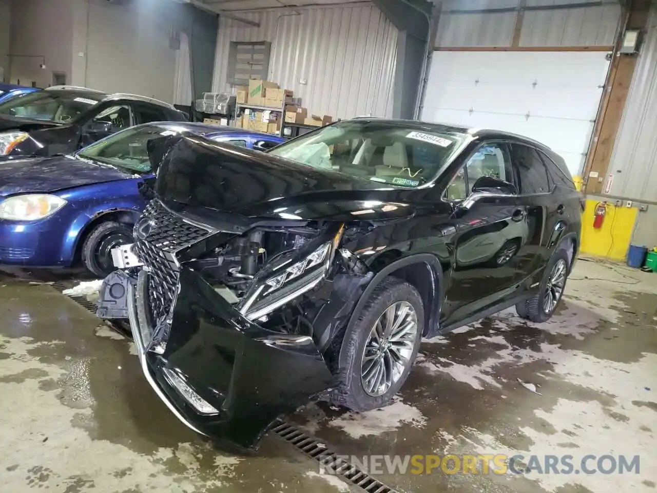 2 Photograph of a damaged car JTJJGKFA9L2009815 LEXUS RX450 2020