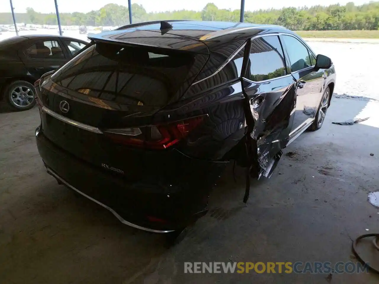 4 Photograph of a damaged car 2T2HGMDA1MC072034 LEXUS RX450 2021