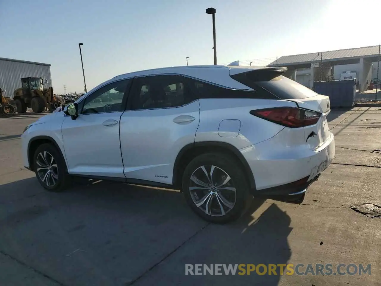 2 Photograph of a damaged car 2T2HGMDA4MC059228 LEXUS RX450 2021