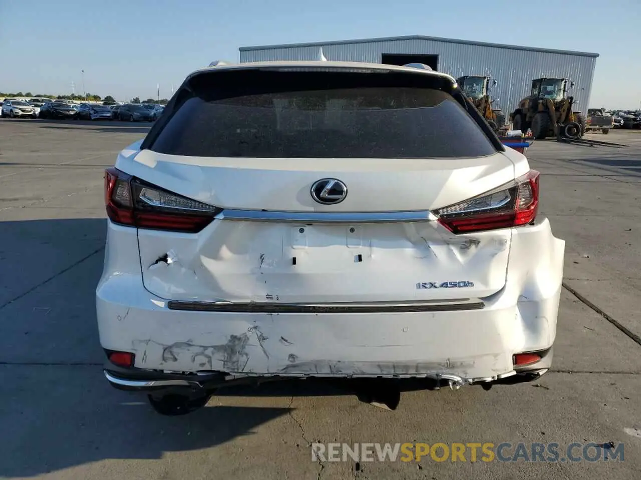 6 Photograph of a damaged car 2T2HGMDA4MC059228 LEXUS RX450 2021