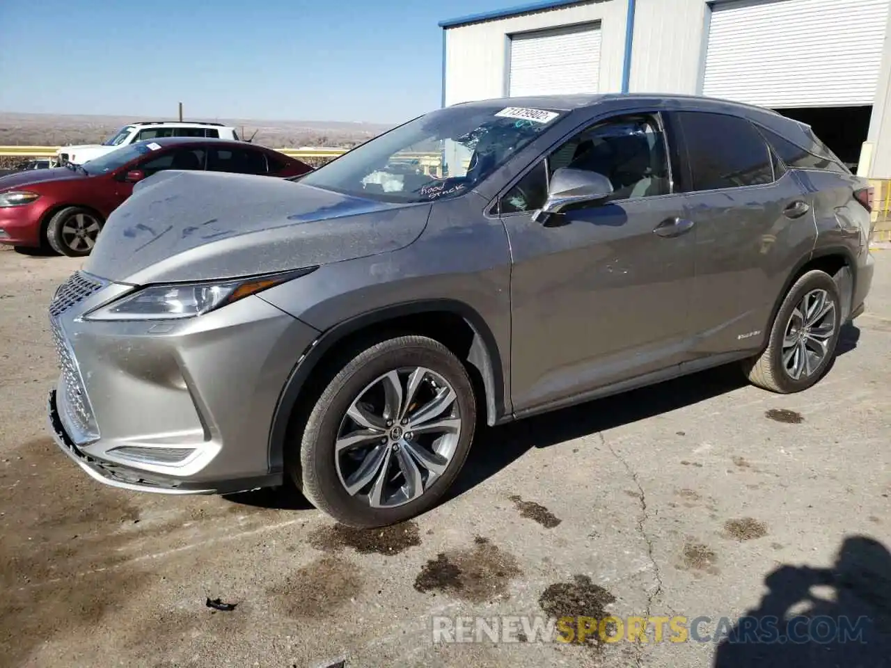 1 Photograph of a damaged car 2T2HGMDA5MC061599 LEXUS RX450 2021