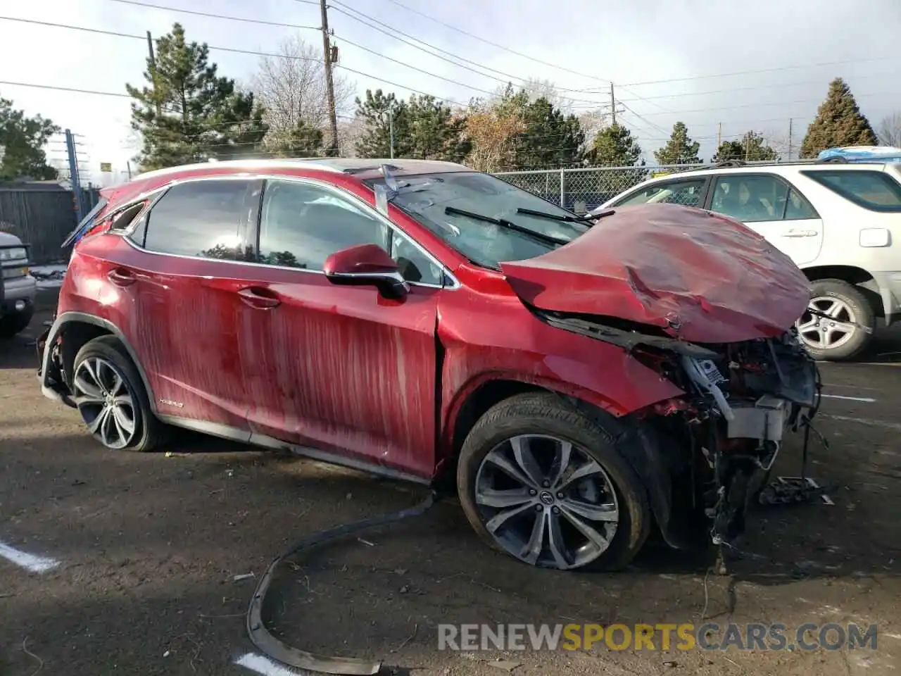 4 Photograph of a damaged car 2T2HGMDA5MC066804 LEXUS RX450 2021