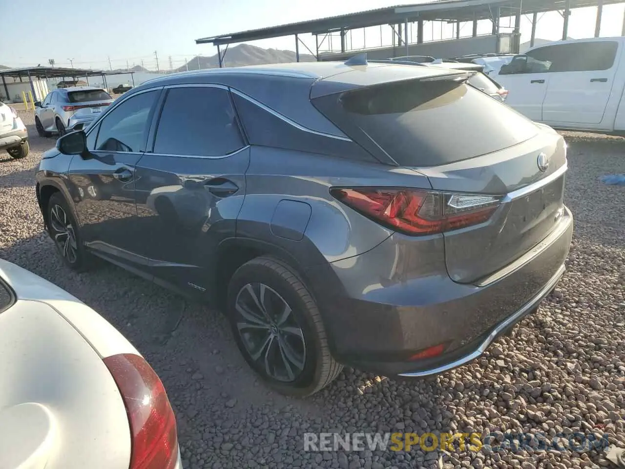 2 Photograph of a damaged car 2T2HGMDA5MC067791 LEXUS RX450 2021
