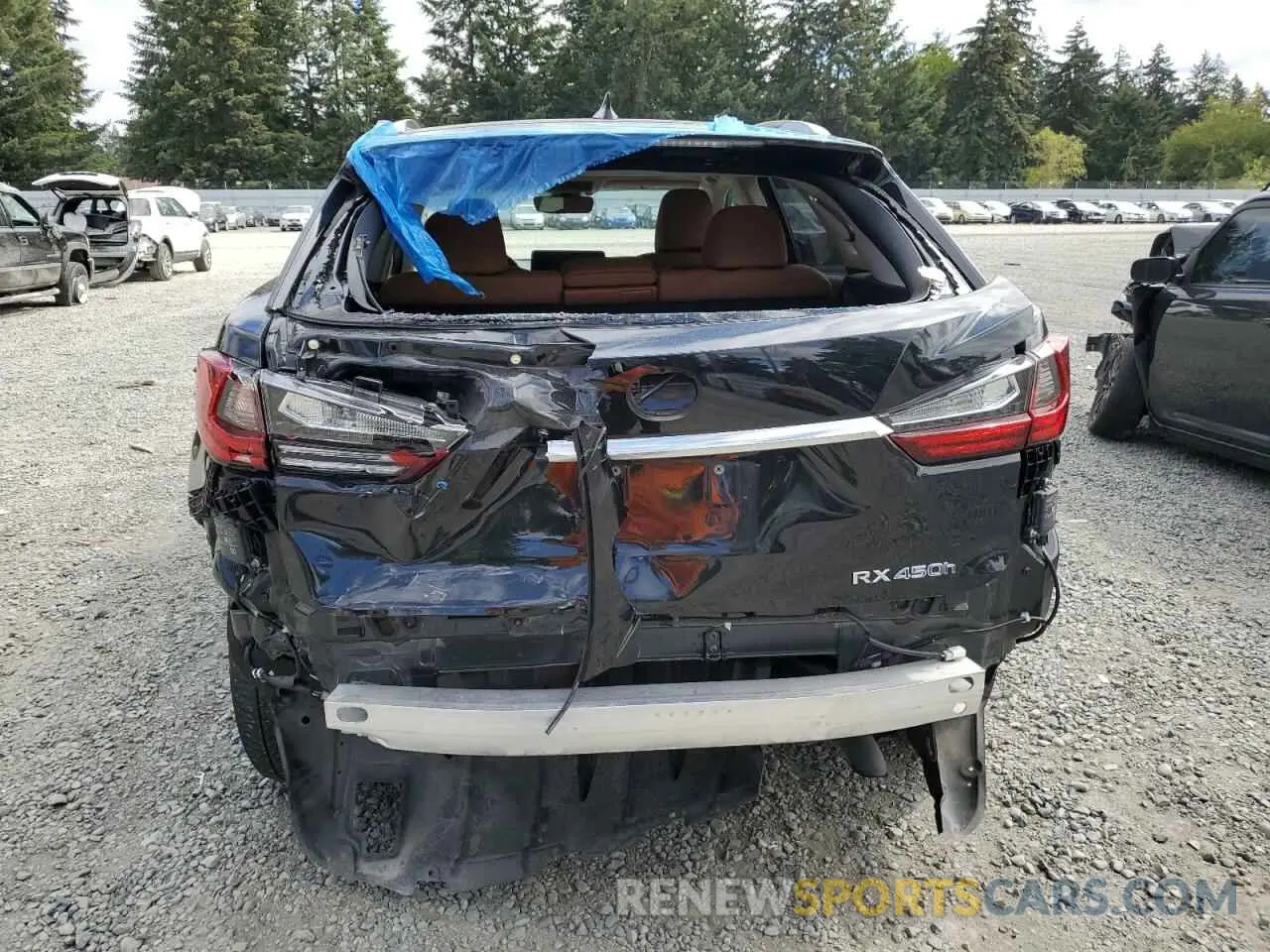 6 Photograph of a damaged car 2T2HGMDA9MC064263 LEXUS RX450 2021
