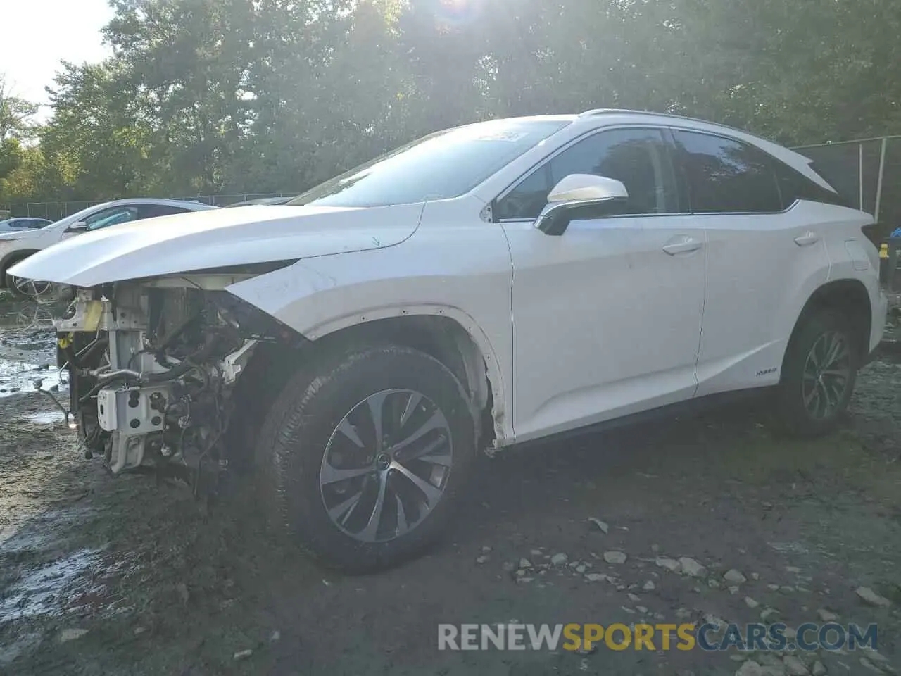 1 Photograph of a damaged car 2T2HGMDA9MC064697 LEXUS RX450 2021