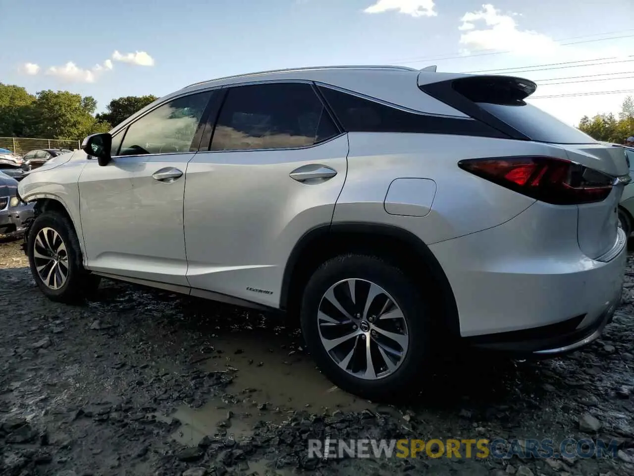 2 Photograph of a damaged car 2T2HGMDA9MC064697 LEXUS RX450 2021