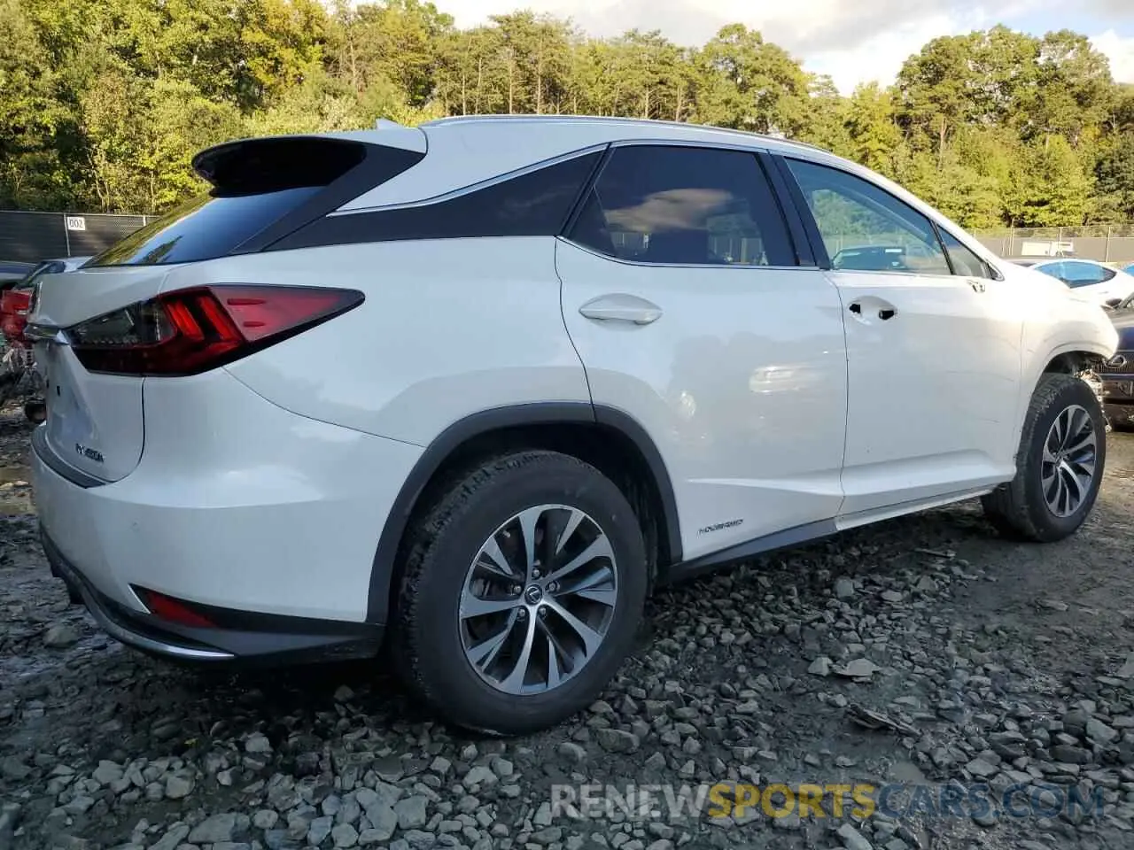 3 Photograph of a damaged car 2T2HGMDA9MC064697 LEXUS RX450 2021