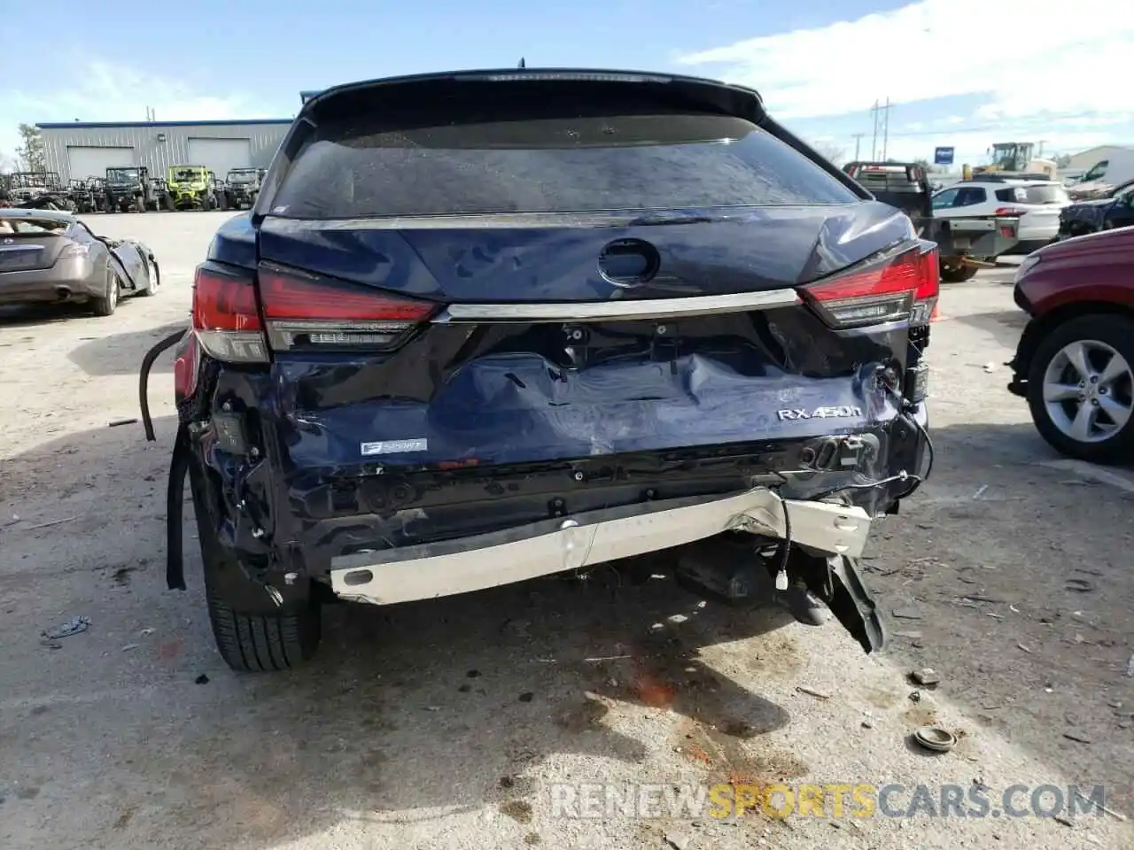 9 Photograph of a damaged car 2T2YGMDA2MC064217 LEXUS RX450 2021