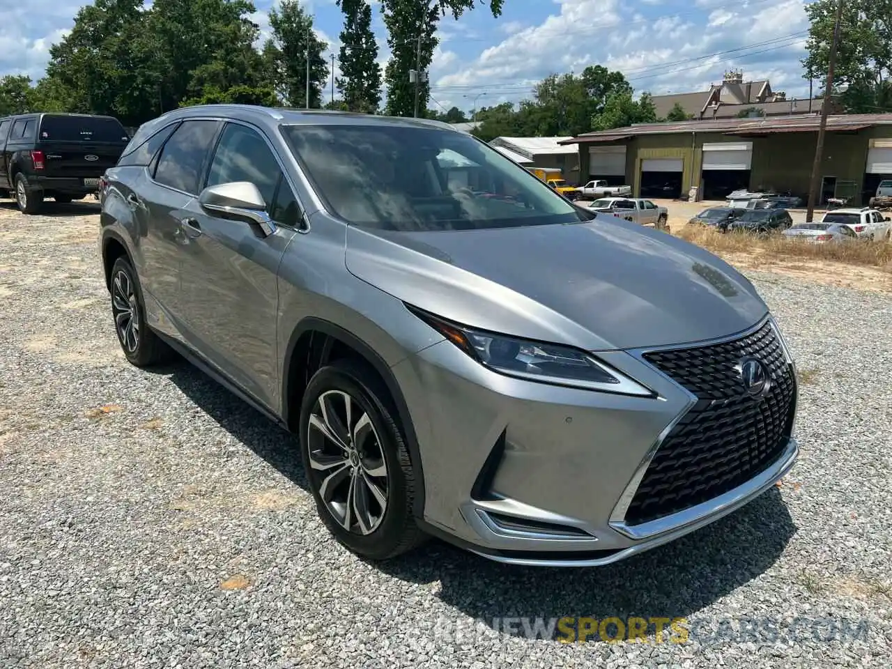 1 Photograph of a damaged car JTJHGKFA1M2019920 LEXUS RX450 2021