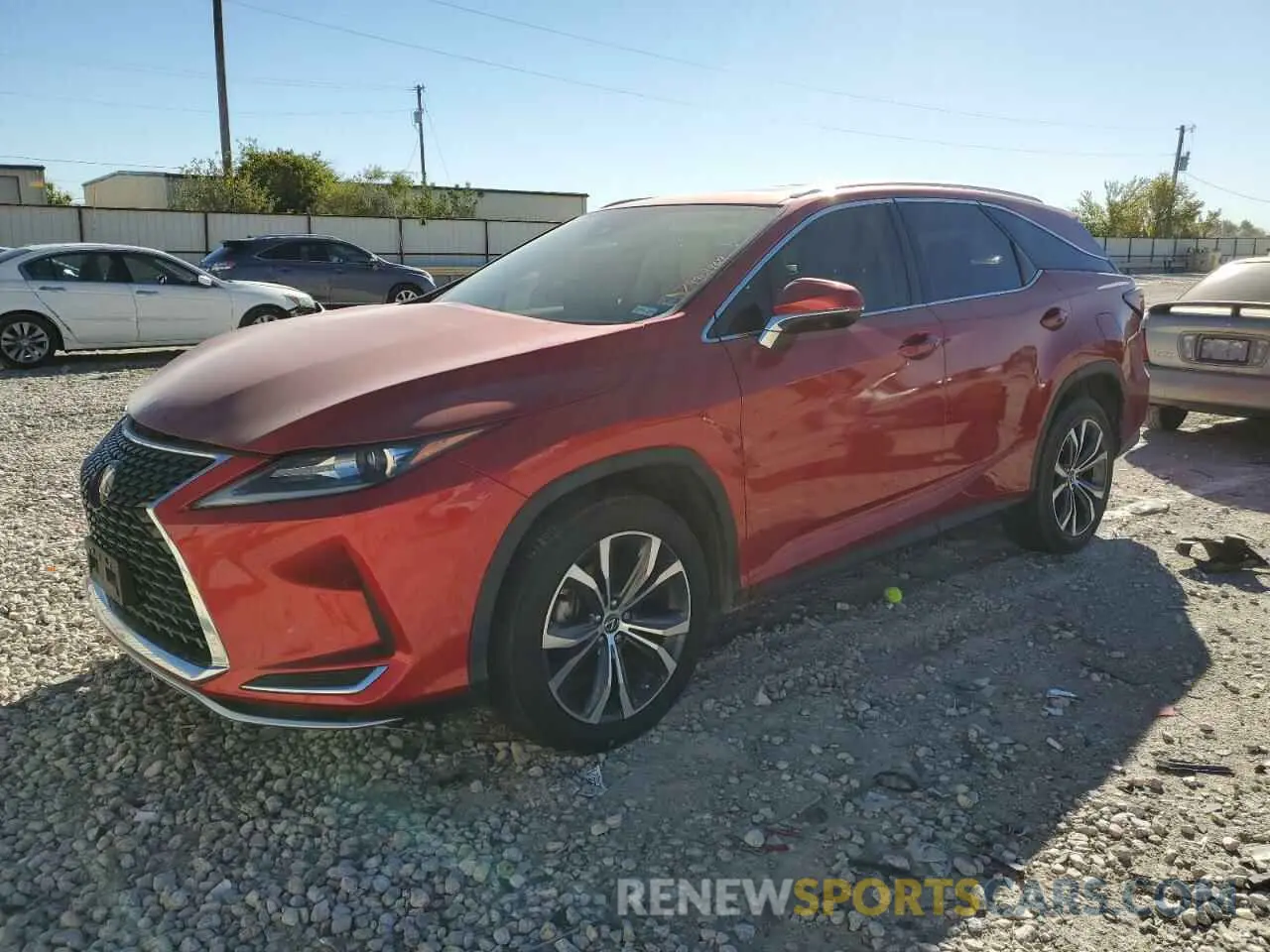 1 Photograph of a damaged car JTJHGKFA1M2021389 LEXUS RX450 2021