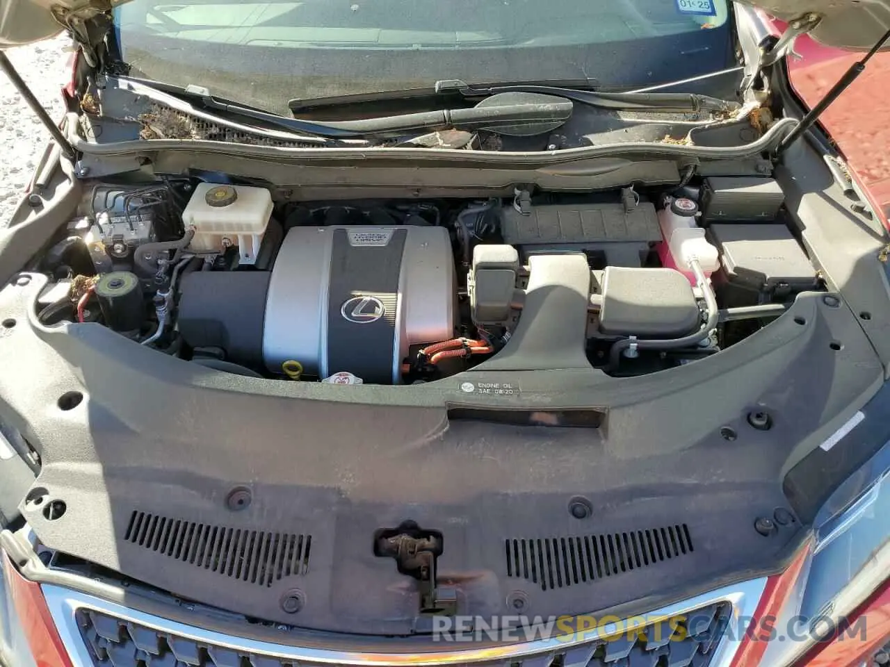 12 Photograph of a damaged car JTJHGKFA1M2021389 LEXUS RX450 2021