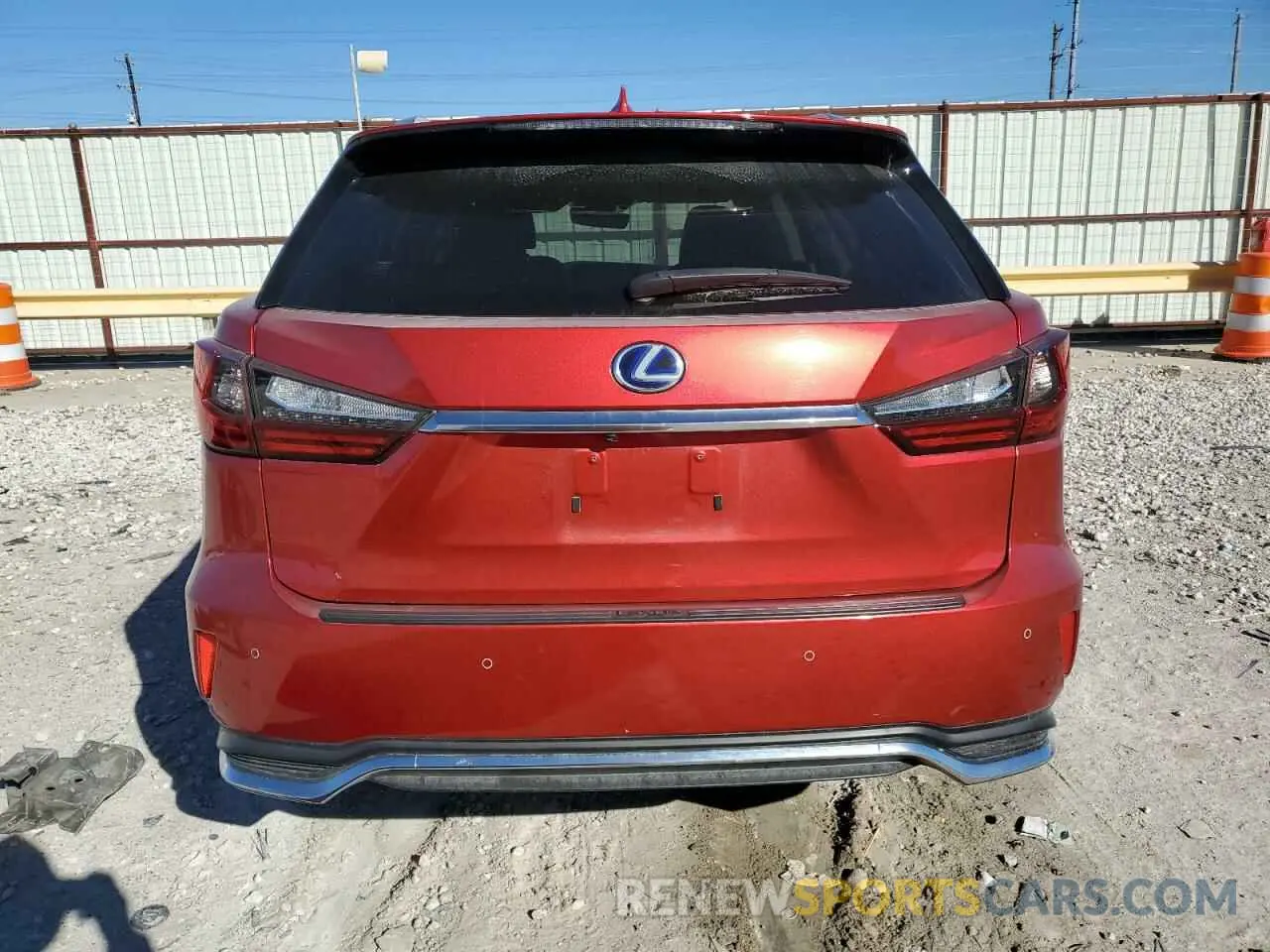 6 Photograph of a damaged car JTJHGKFA1M2021389 LEXUS RX450 2021