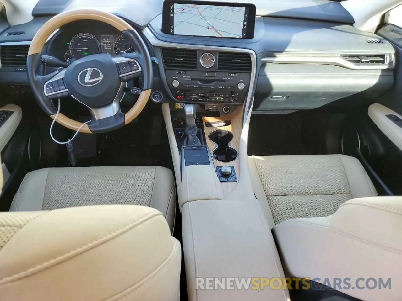 8 Photograph of a damaged car JTJHGKFA1M2021389 LEXUS RX450 2021