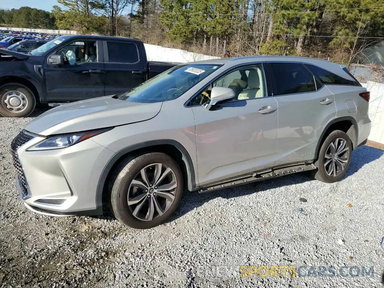 1 Photograph of a damaged car JTJHGKFA3M2019630 LEXUS RX450 2021