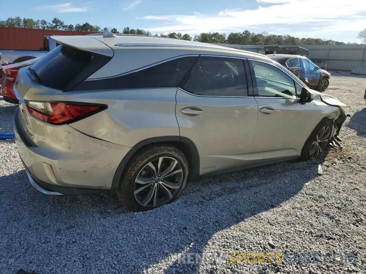 3 Photograph of a damaged car JTJHGKFA3M2019630 LEXUS RX450 2021