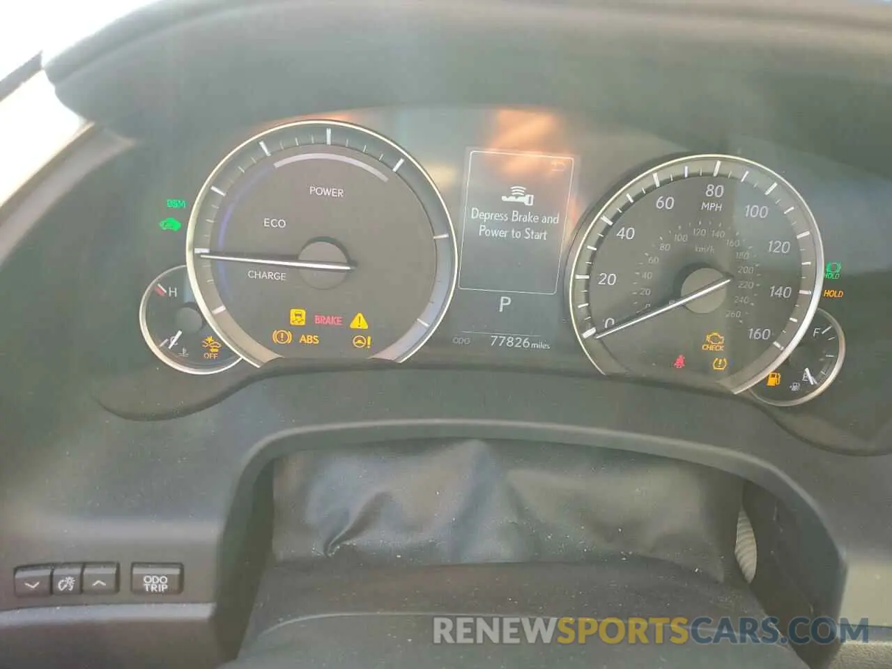 9 Photograph of a damaged car JTJHGKFA3M2019630 LEXUS RX450 2021