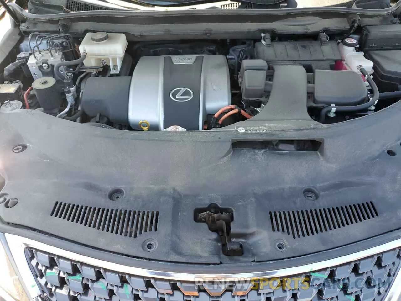 12 Photograph of a damaged car JTJHGKFA7M2020683 LEXUS RX450 2021