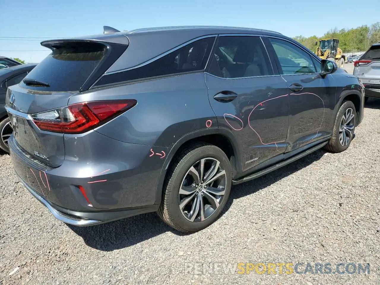 3 Photograph of a damaged car JTJHGKFA7M2020683 LEXUS RX450 2021