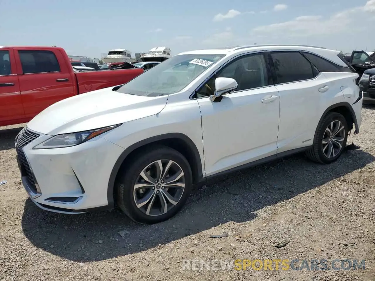 1 Photograph of a damaged car JTJHGKFA8M2017243 LEXUS RX450 2021