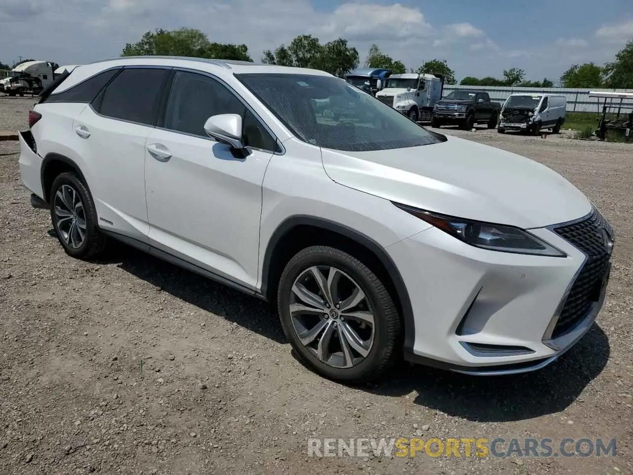 4 Photograph of a damaged car JTJHGKFA8M2017243 LEXUS RX450 2021