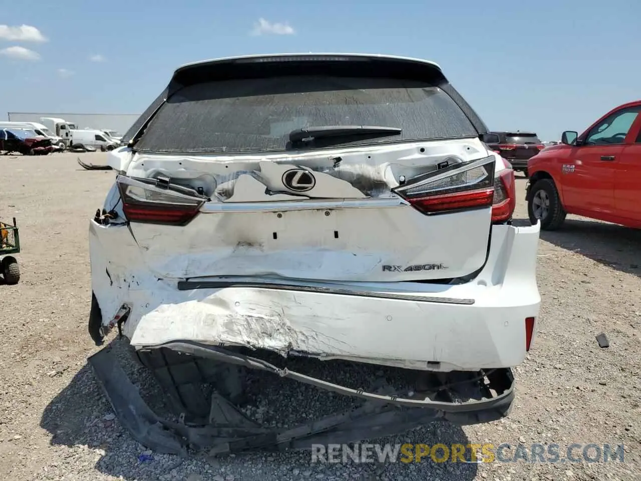 6 Photograph of a damaged car JTJHGKFA8M2017243 LEXUS RX450 2021