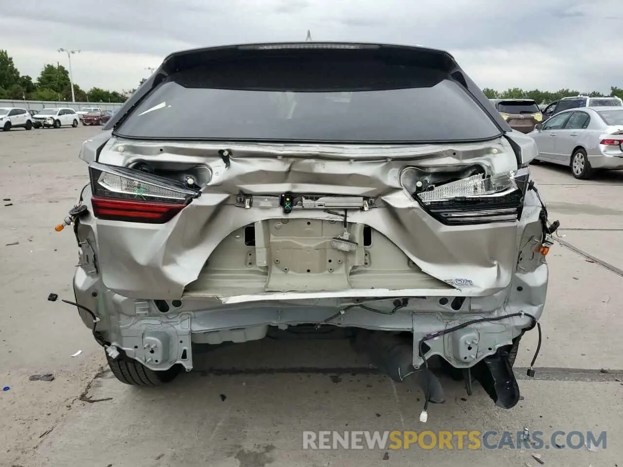 6 Photograph of a damaged car 2T2HGMDA0NC081356 LEXUS RX450 2022