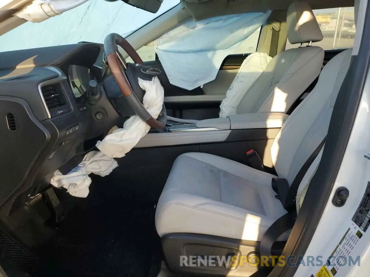 7 Photograph of a damaged car 2T2HGMDA0NC090011 LEXUS RX450 2022