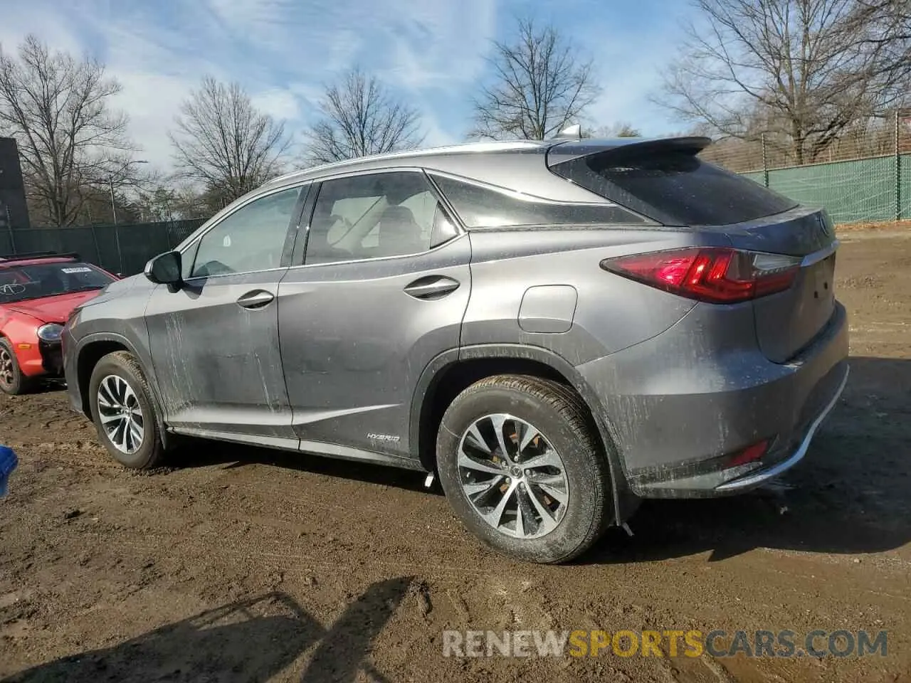 2 Photograph of a damaged car 2T2HGMDA1NC089188 LEXUS RX450 2022