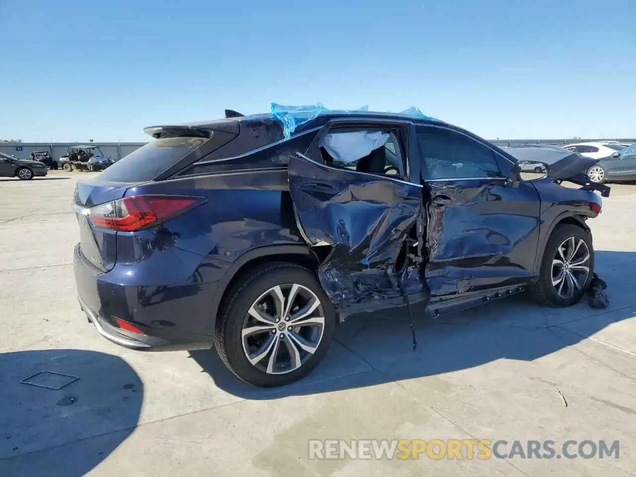 3 Photograph of a damaged car 2T2HGMDA2NC076630 LEXUS RX450 2022