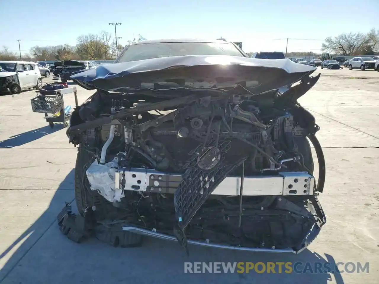 5 Photograph of a damaged car 2T2HGMDA2NC076630 LEXUS RX450 2022