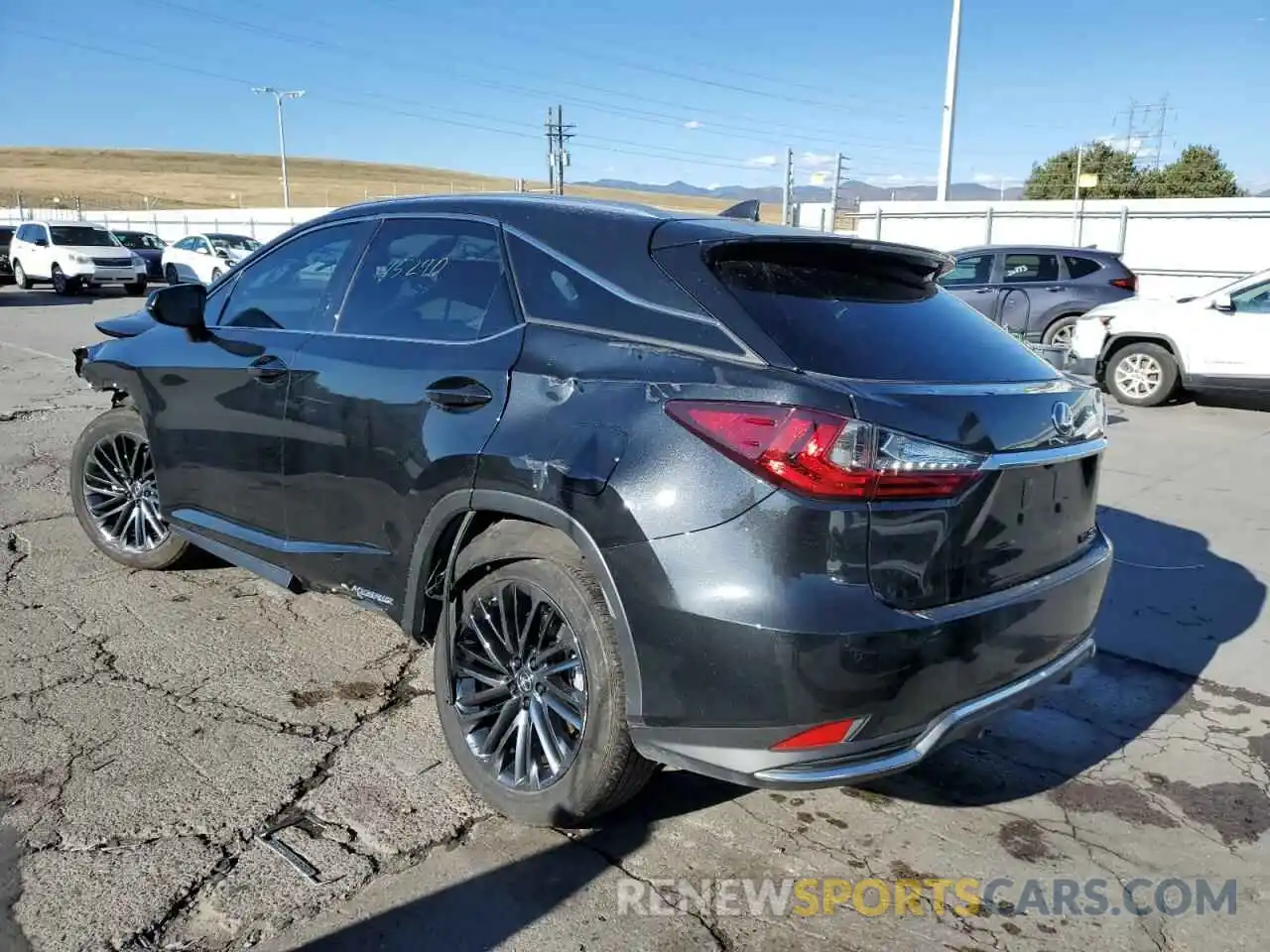 3 Photograph of a damaged car 2T2HGMDA4NC072823 LEXUS RX450 2022