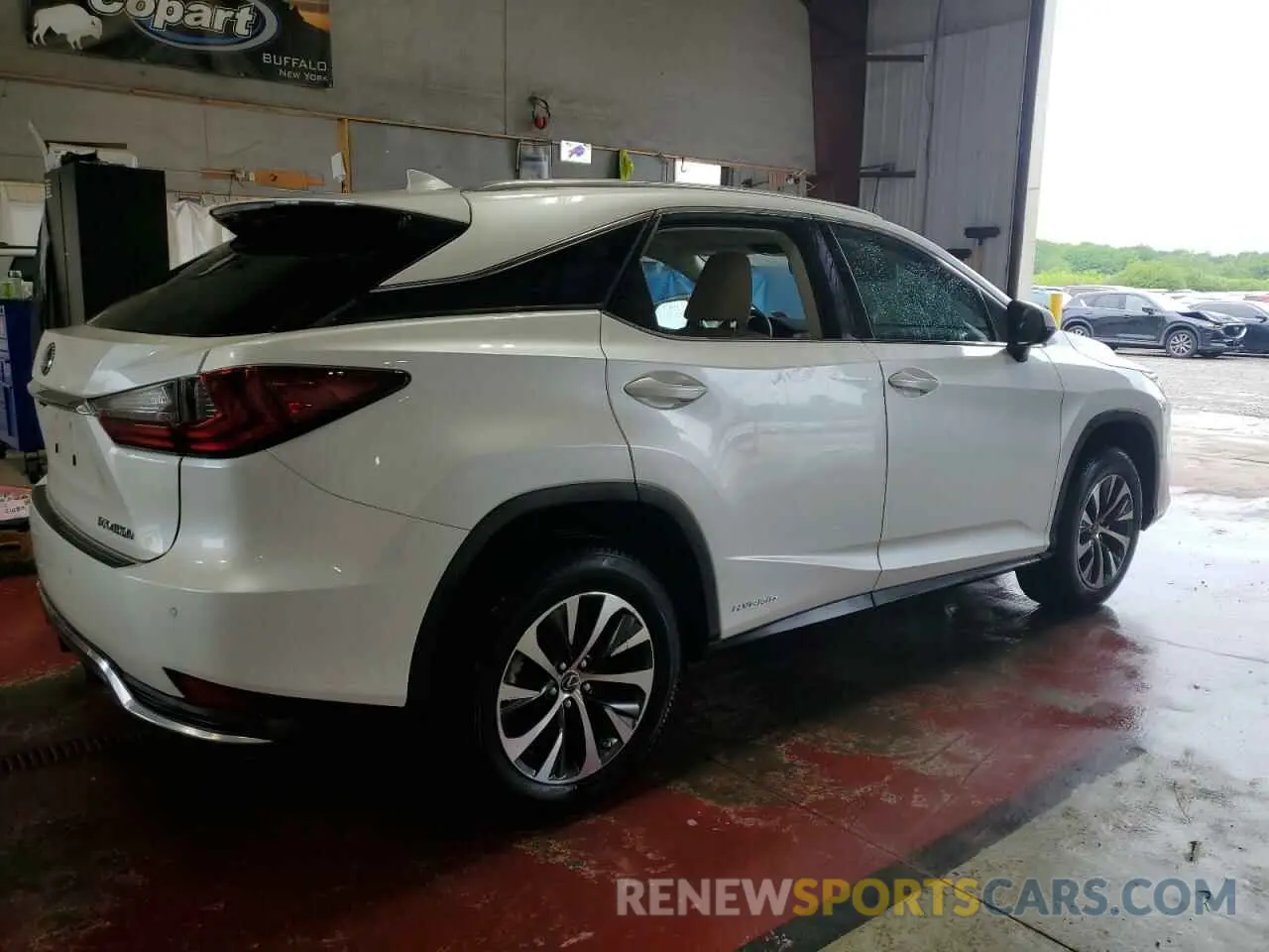 3 Photograph of a damaged car 2T2HGMDA8NC084683 LEXUS RX450 2022