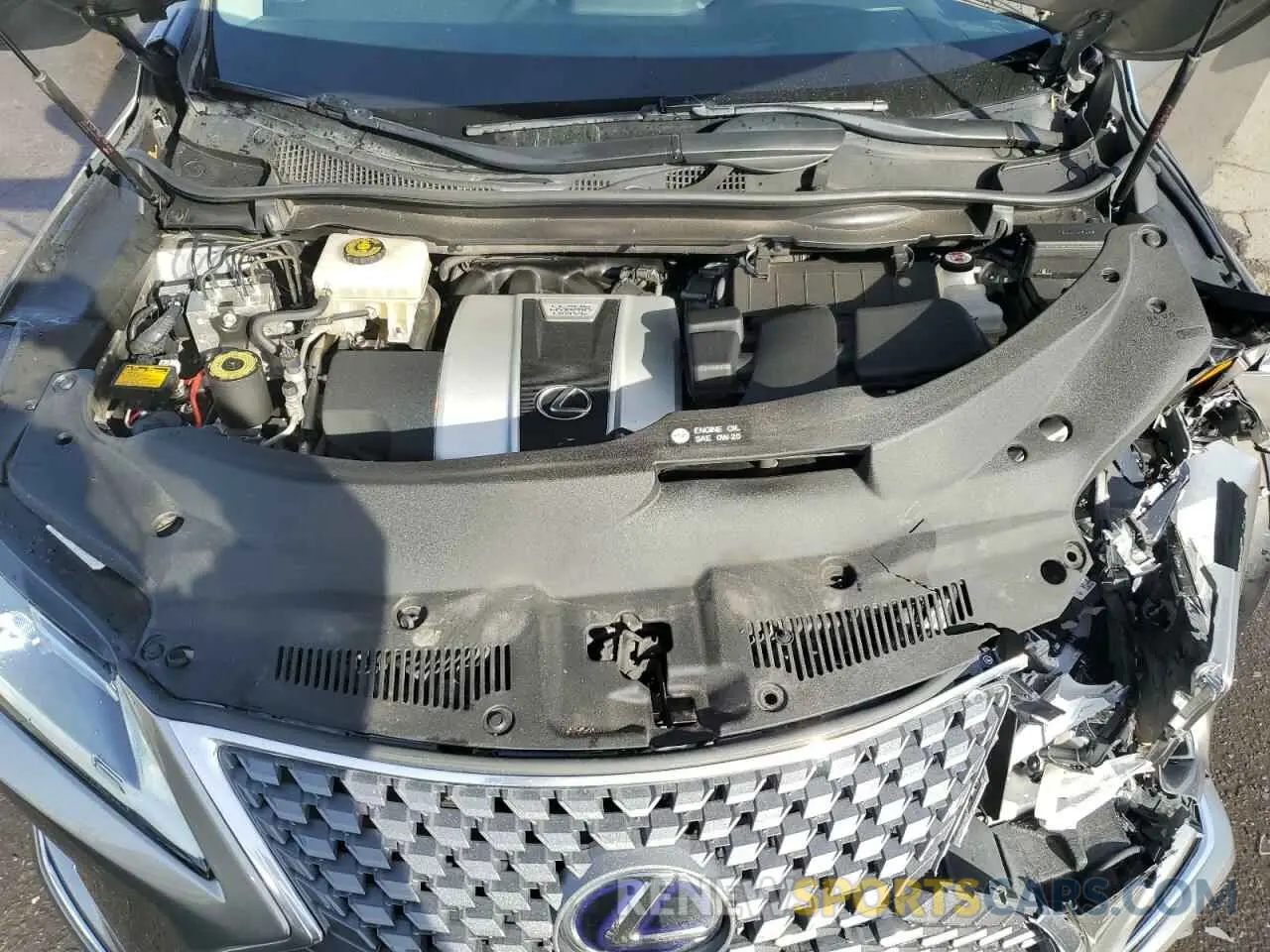 12 Photograph of a damaged car 2T2HGMDA9NC073319 LEXUS RX450 2022