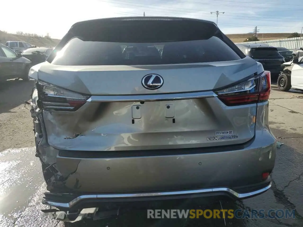 6 Photograph of a damaged car 2T2HGMDA9NC073319 LEXUS RX450 2022