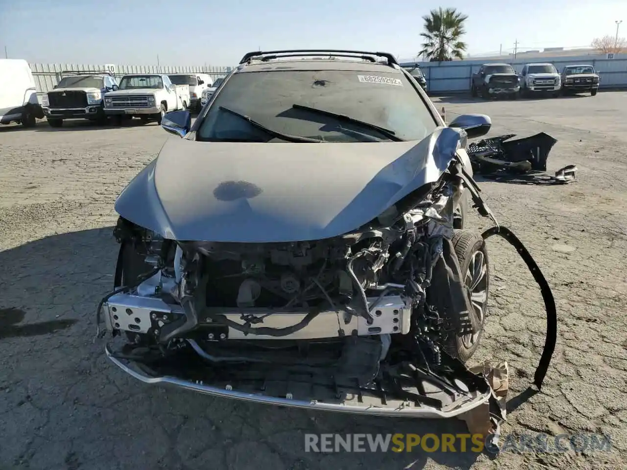 5 Photograph of a damaged car 2T2HGMDA9NC077600 LEXUS RX450 2022