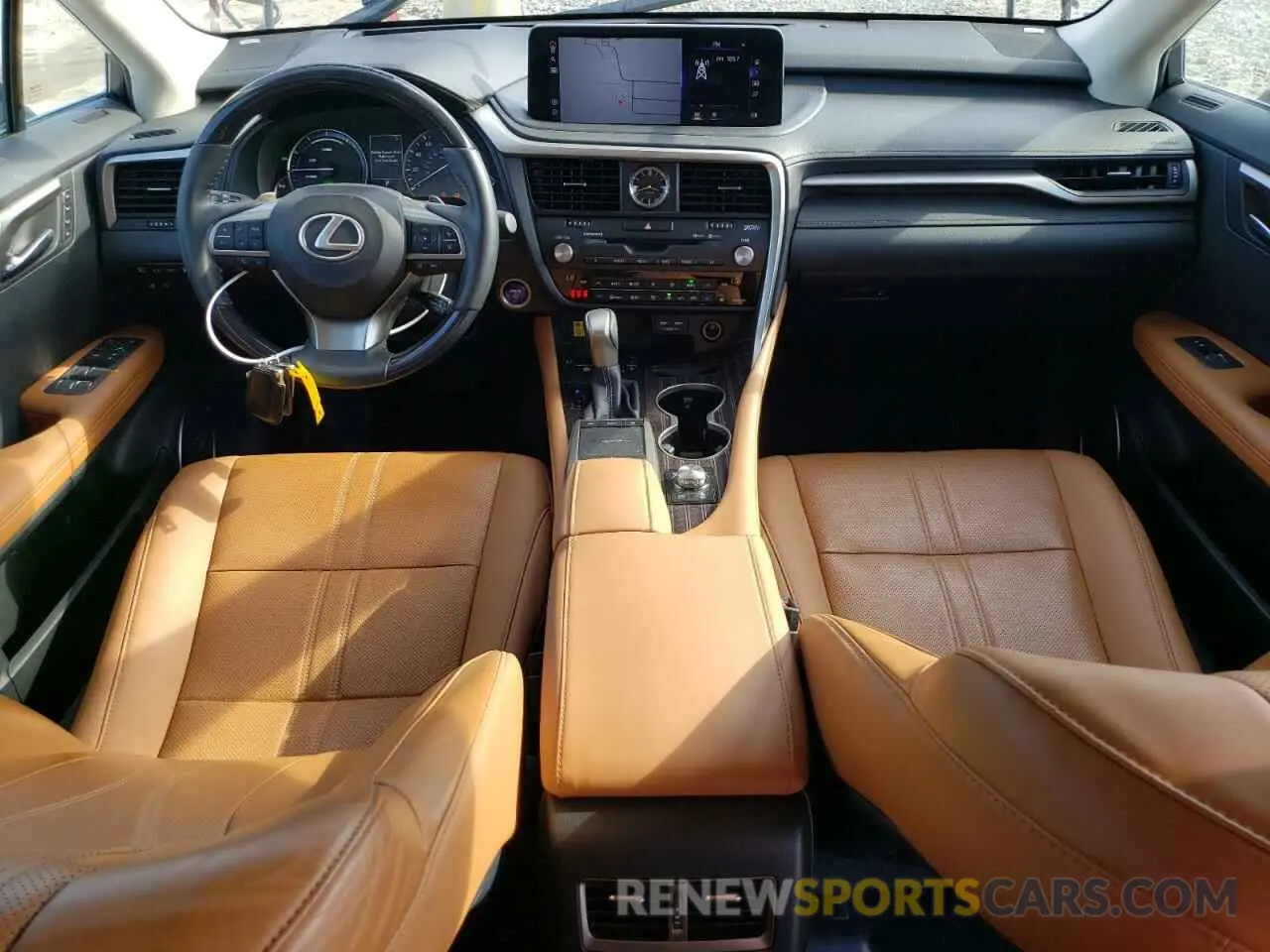 8 Photograph of a damaged car 2T2JGMDA2NC073048 LEXUS RX450 2022