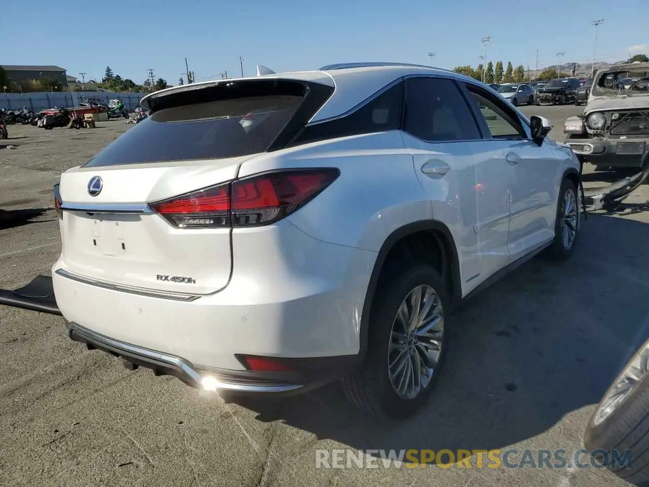 3 Photograph of a damaged car 2T2JGMDA5NC086067 LEXUS RX450 2022