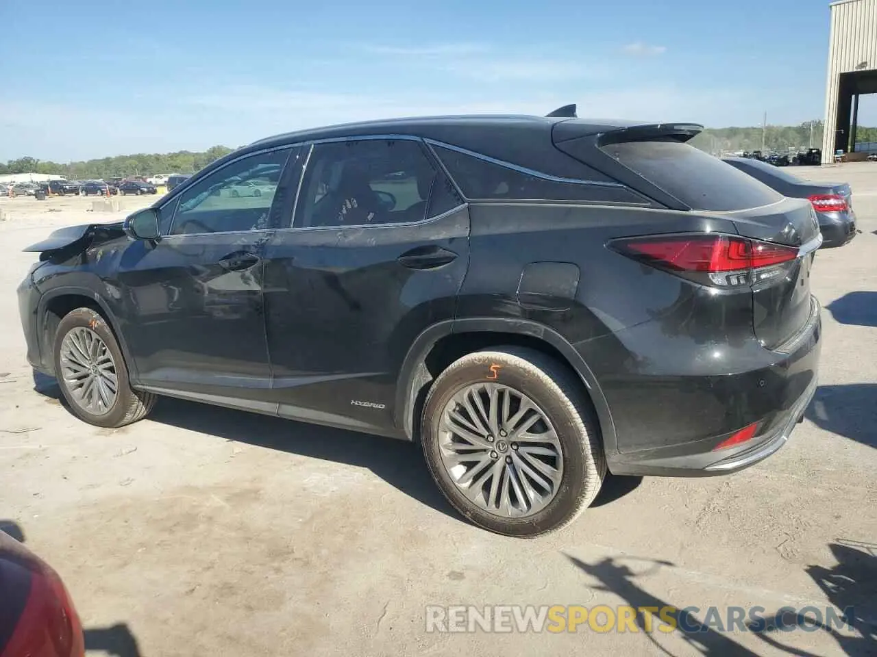 2 Photograph of a damaged car 2T2JGMDA8NC094390 LEXUS RX450 2022