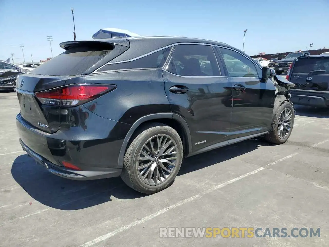 3 Photograph of a damaged car 2T2YGMDA5NC076315 LEXUS RX450 2022