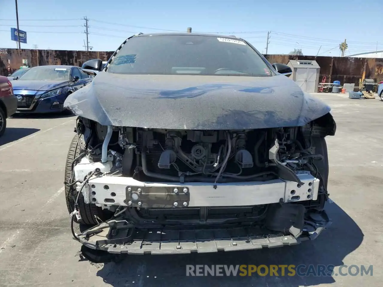 5 Photograph of a damaged car 2T2YGMDA5NC076315 LEXUS RX450 2022