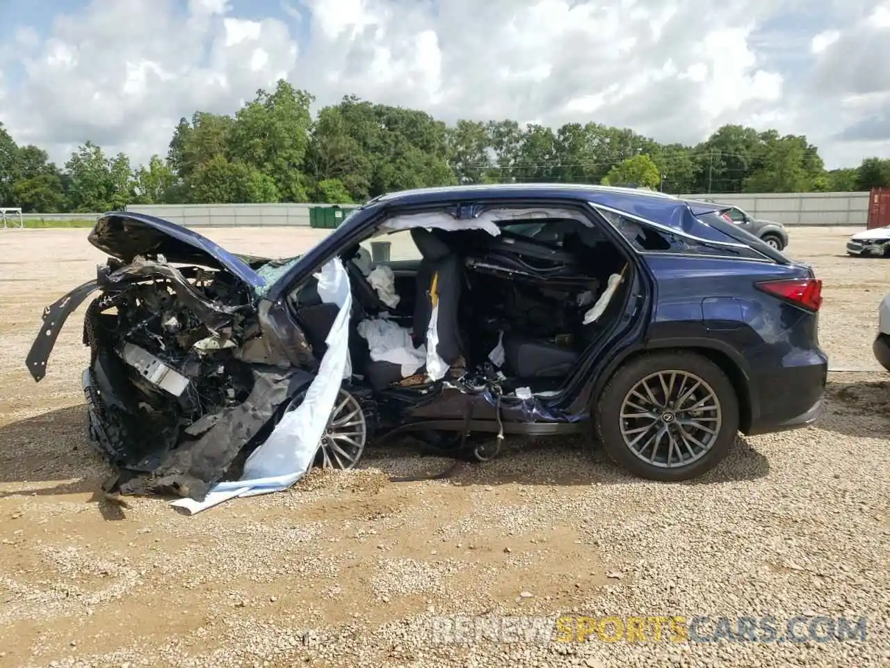 10 Photograph of a damaged car 2T2YGMDAXNC078738 LEXUS RX450 2022