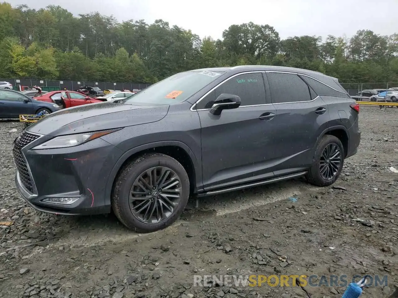1 Photograph of a damaged car JTJHGKFA4N2022294 LEXUS RX450 2022
