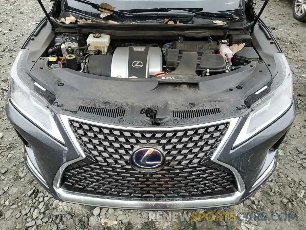 12 Photograph of a damaged car JTJHGKFA4N2022294 LEXUS RX450 2022