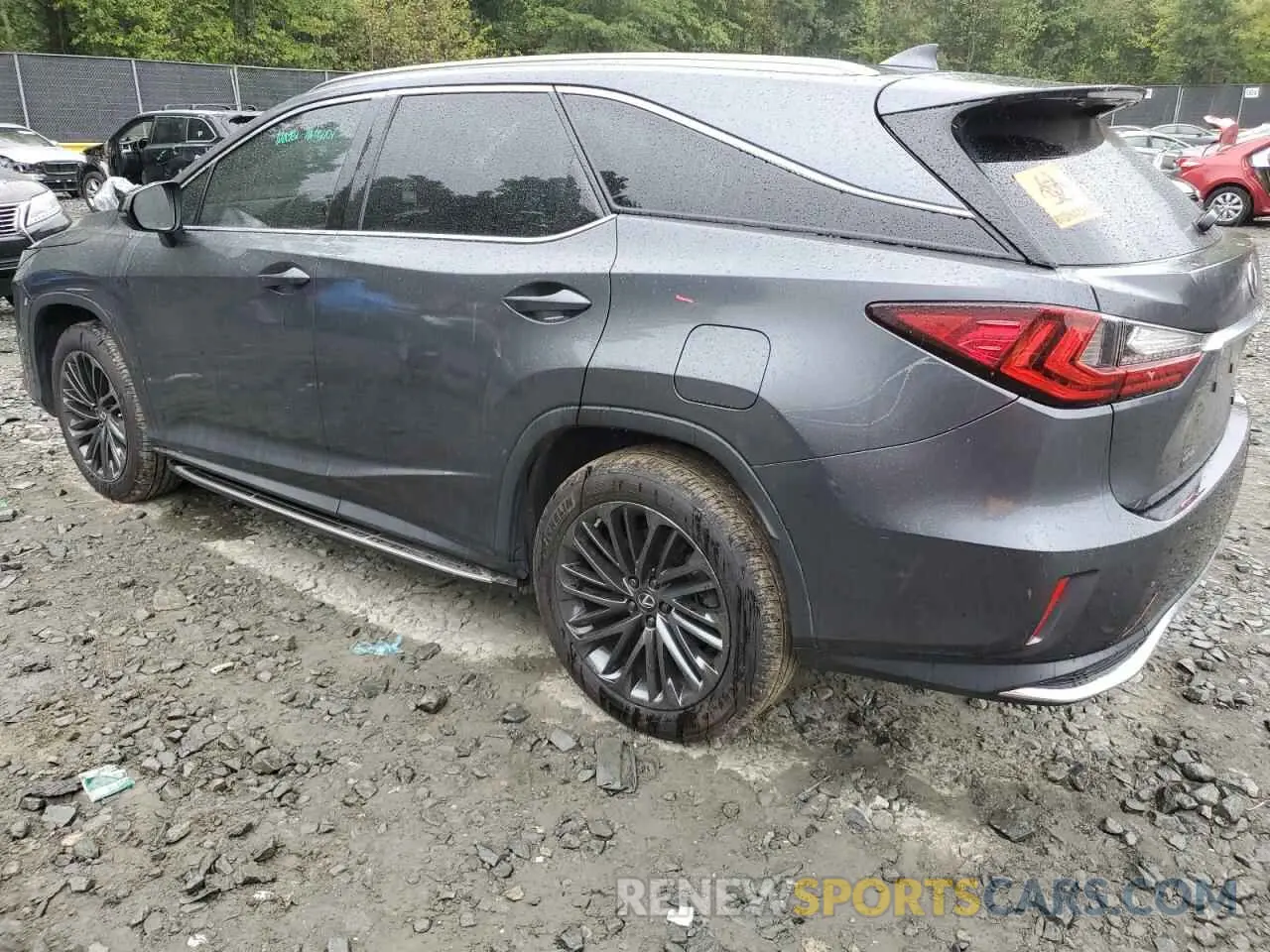 2 Photograph of a damaged car JTJHGKFA4N2022294 LEXUS RX450 2022